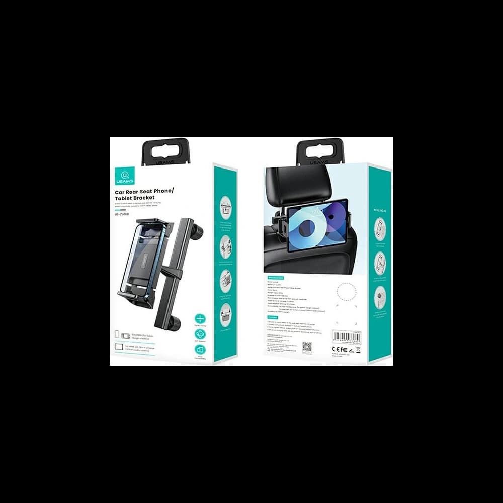 USAMS autós tartó fejtámlára fekete ZJ68ZJ01 - 8