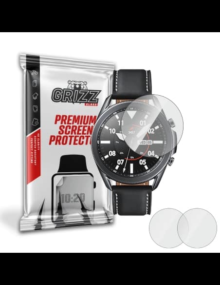 Hybriertes Glas GrizzGlass HybridGlass für Samsung Galaxy Watch 3 45 mm