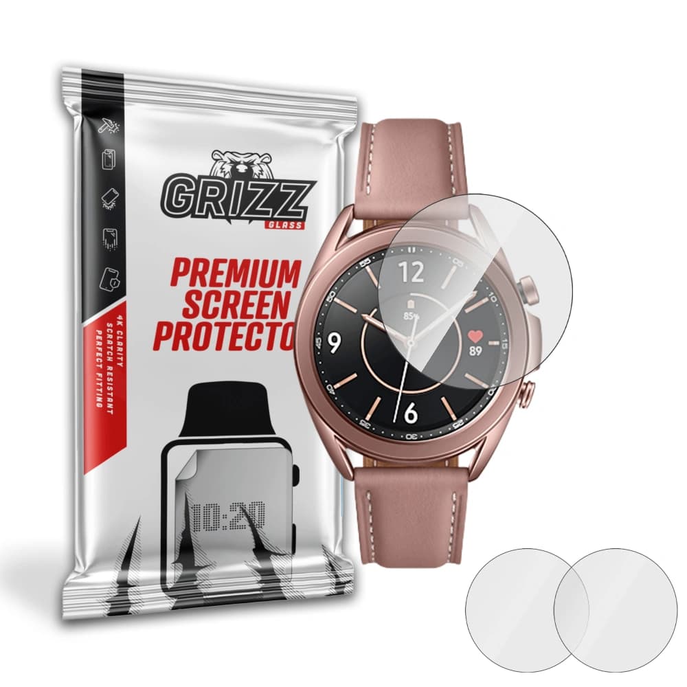 Hybriertes Glas GrizzGlass HybridGlass für Samsung Galaxy Watch 3 41 mm - 1