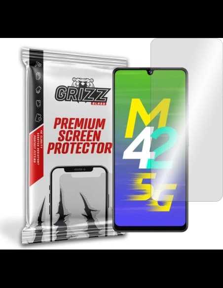 Hybriertes Glas GrizzGlass HybridGlass für Samsung Galaxy M42 5G
