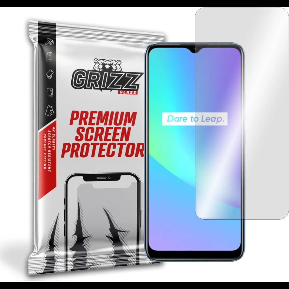 Hybrierte Glas GrizzGlass HybridGlass für Realme C25s - 1