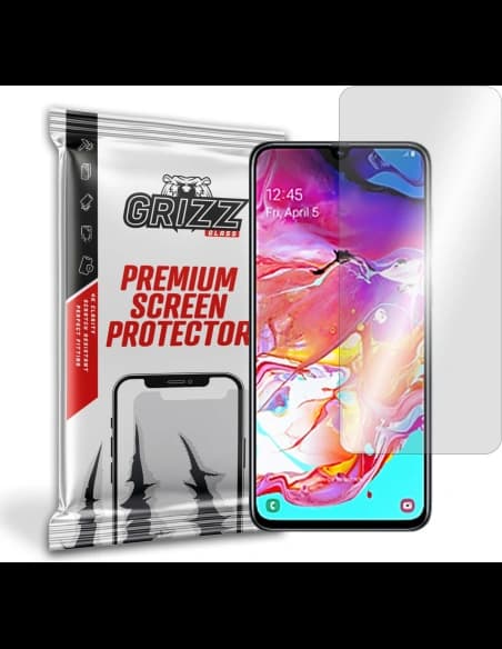 Hybriertes Glas GrizzGlass HybridGlass für Samsung Galaxy A70