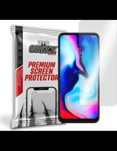 Hybriertes Glas GrizzGlass HybridGlass für Motorola Moto E7 Plus