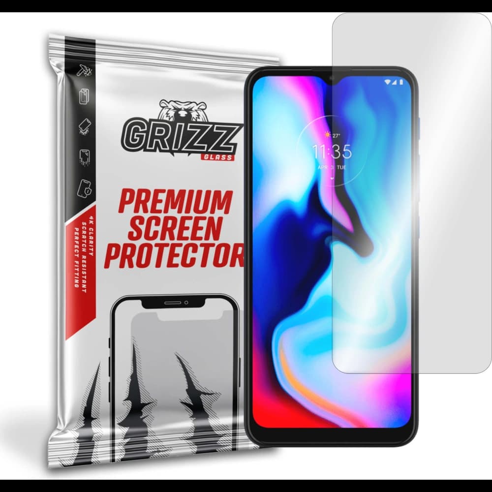 Hybriertes Glas GrizzGlass HybridGlass für Motorola Moto E7 Plus