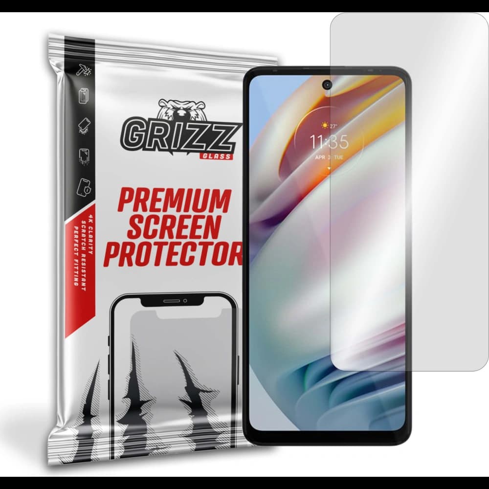 Hibrid üveg GrizzGlass HybridGlass Motorola Moto G40 Fusionhoz - 1