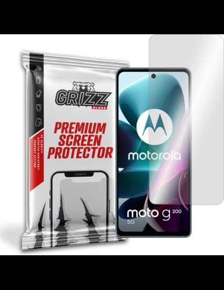 GrizzGlass HybridGlass Motorola Moto G200 5G