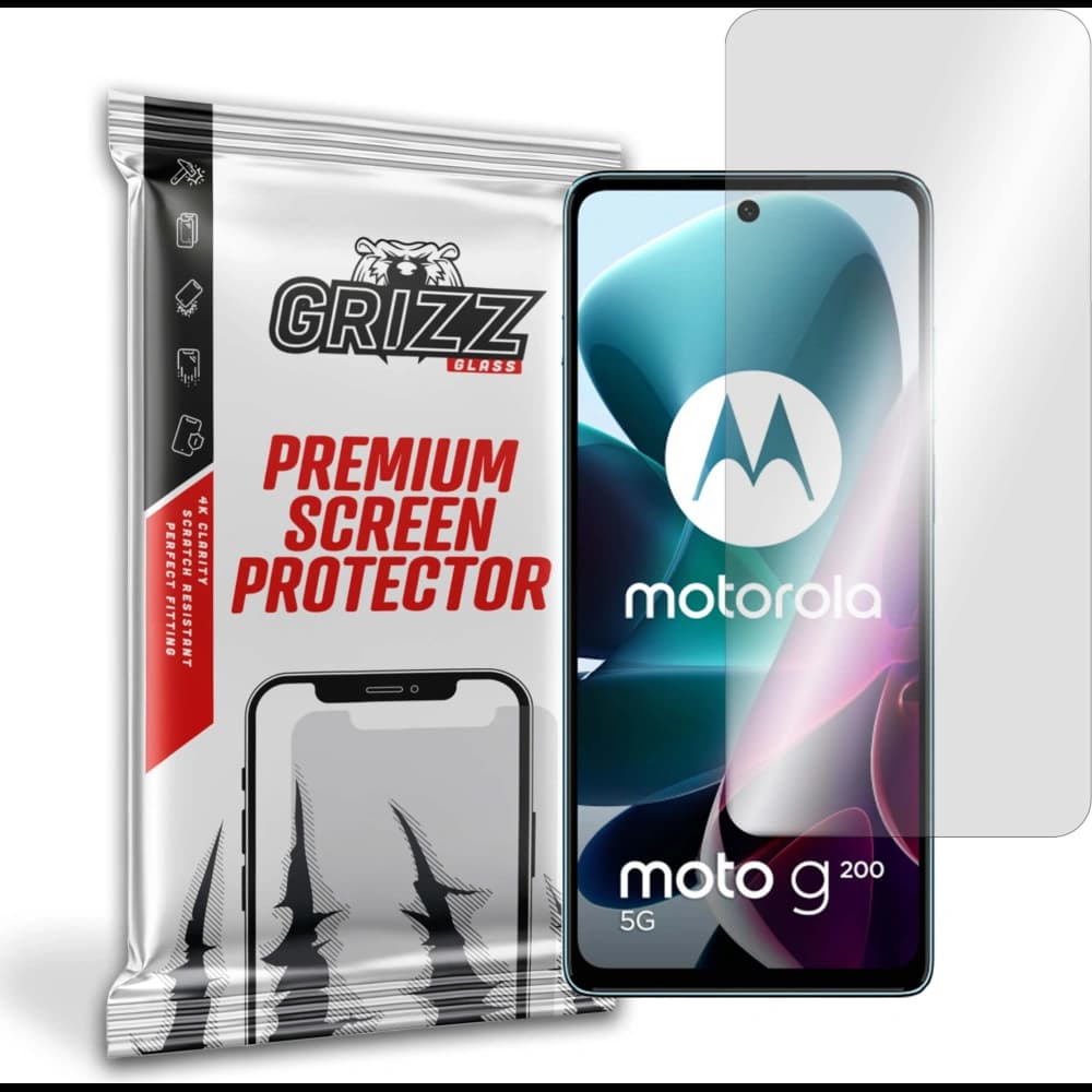 GrizzGlass HybridGlass Motorola Moto G200 5G