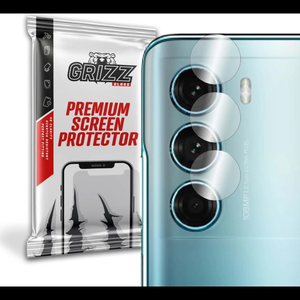 GrizzGlass HybridGlass Camera Motorola Moto G200 5G