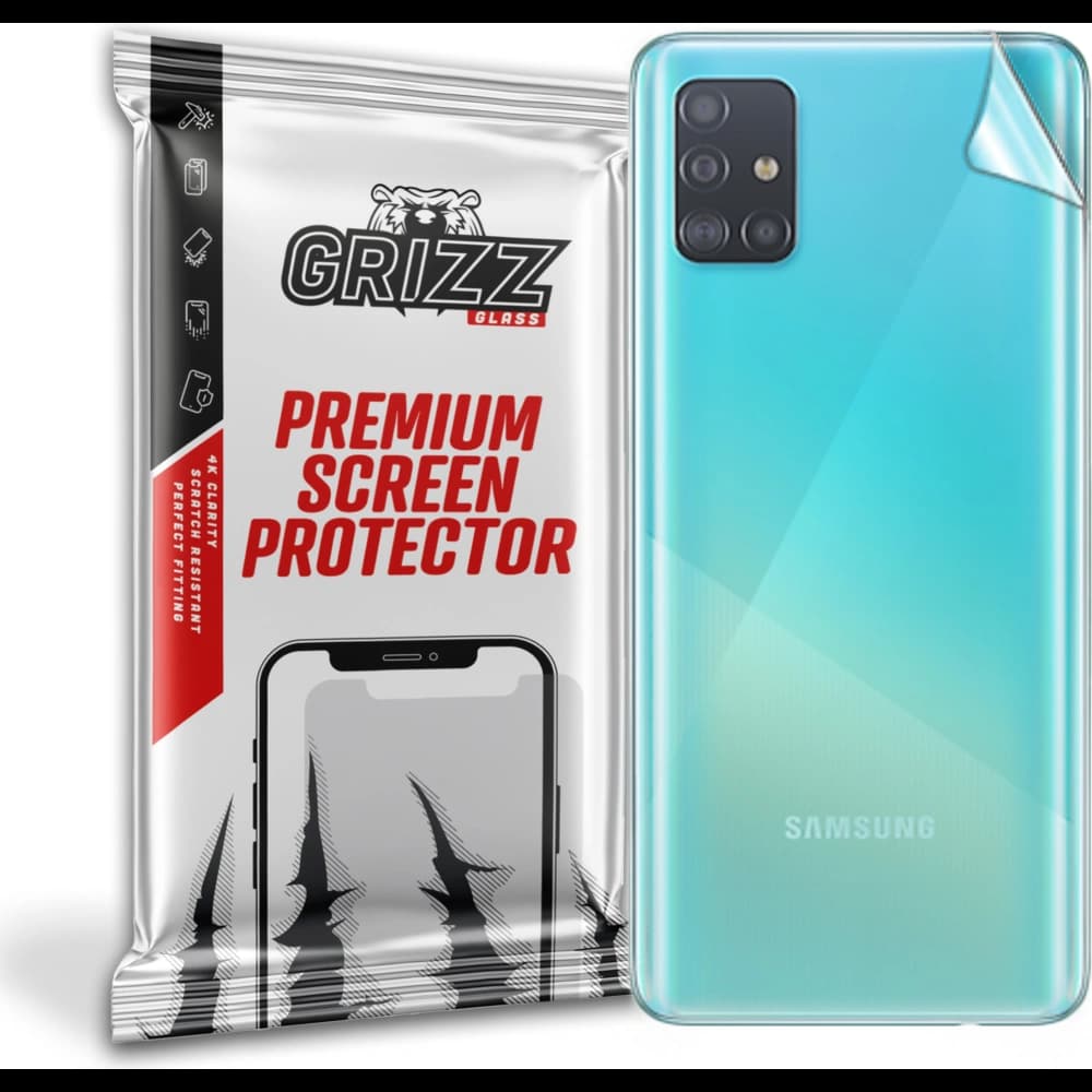 Folie auf der Rückseite GrizzGlass UltraSkin für Samsung Galaxy A51 - 1