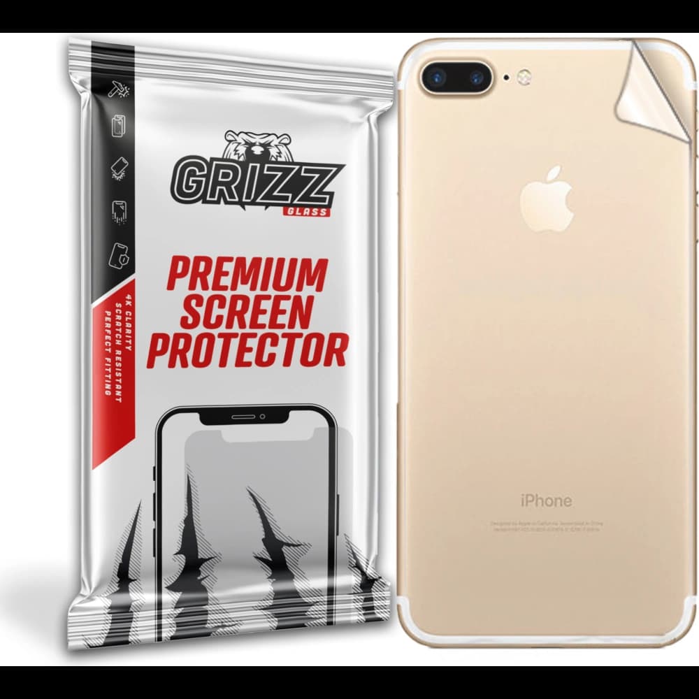 Fólie na zadní stranu GrizzGlass SatinSkin pro Apple iPhone 7 Plus - 1