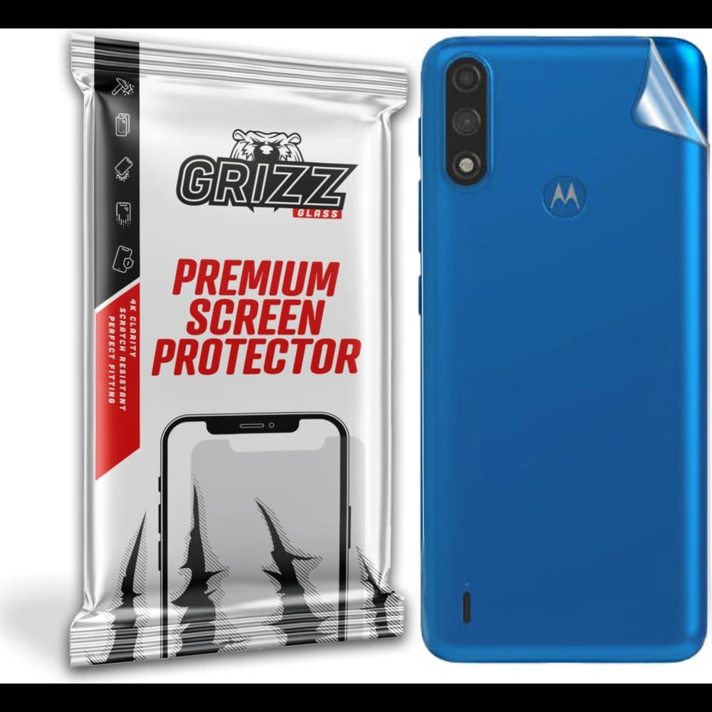 Fólie na zadní stranu GrizzGlass SatinSkin pro Motorola Moto E7 Power