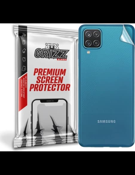 Folie für die Rückseite GrizzGlass SatinSkin für Samsung Galaxy A12