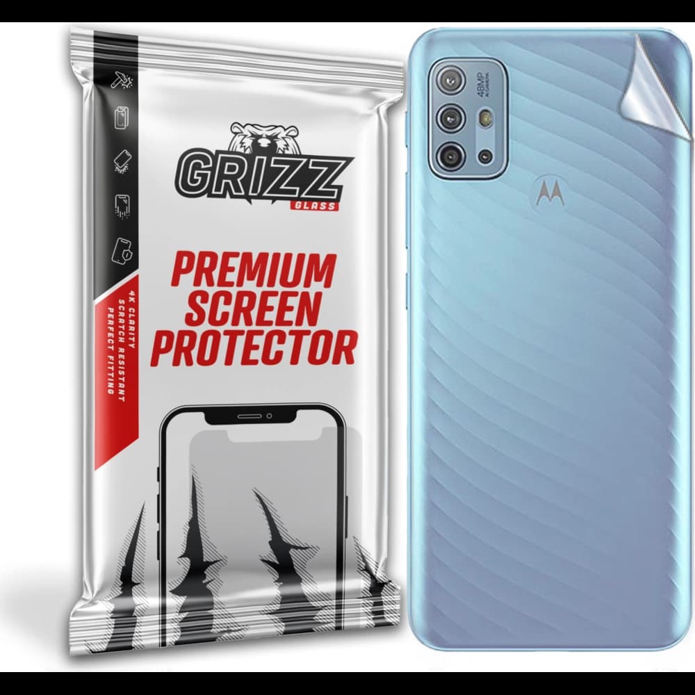 Folie GrizzGlass SatinSkin spate pentru Motorola Moto G10