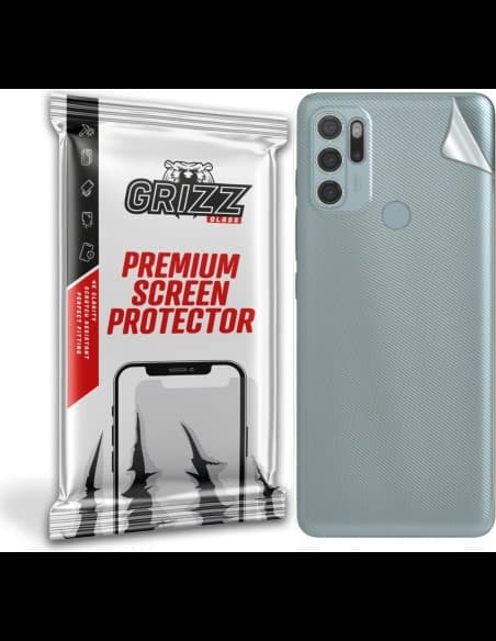 Folie auf der Rückseite GrizzGlass SatinSkin für Motorola Moto G60s