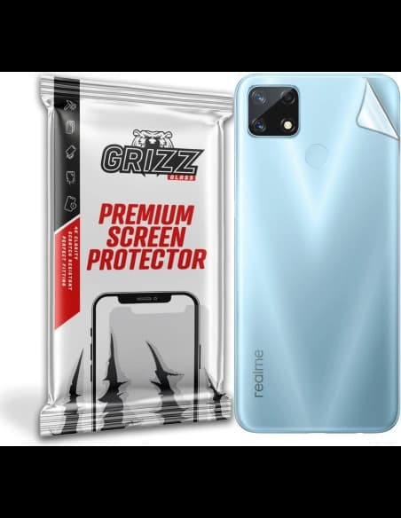 Folie GrizzGlass SatinSkin spate pentru Realme 7i Global