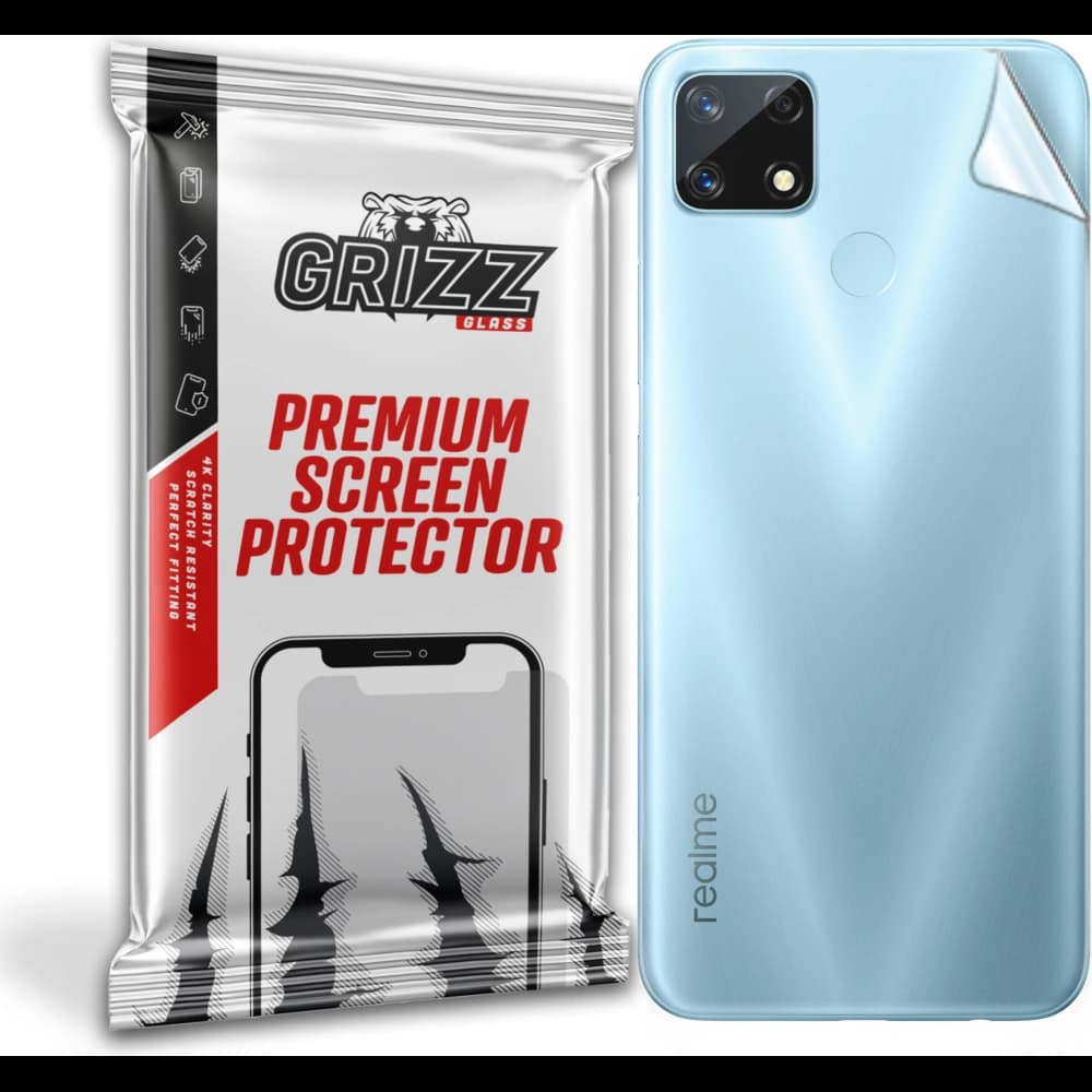 Folie GrizzGlass SatinSkin spate pentru Realme 7i Global - 1