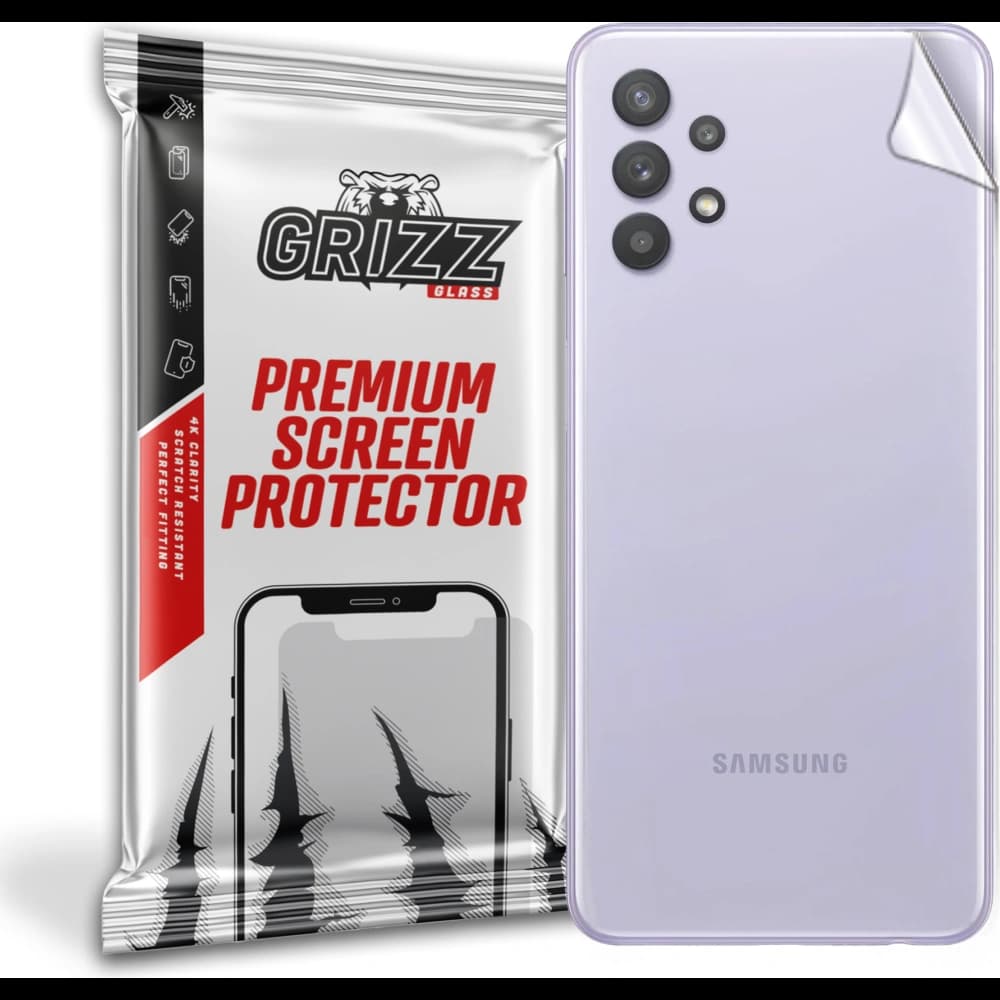 Fólia hátulra GrizzGlass UltraSkin a Samsung Galaxy A32 4G-hez - 1