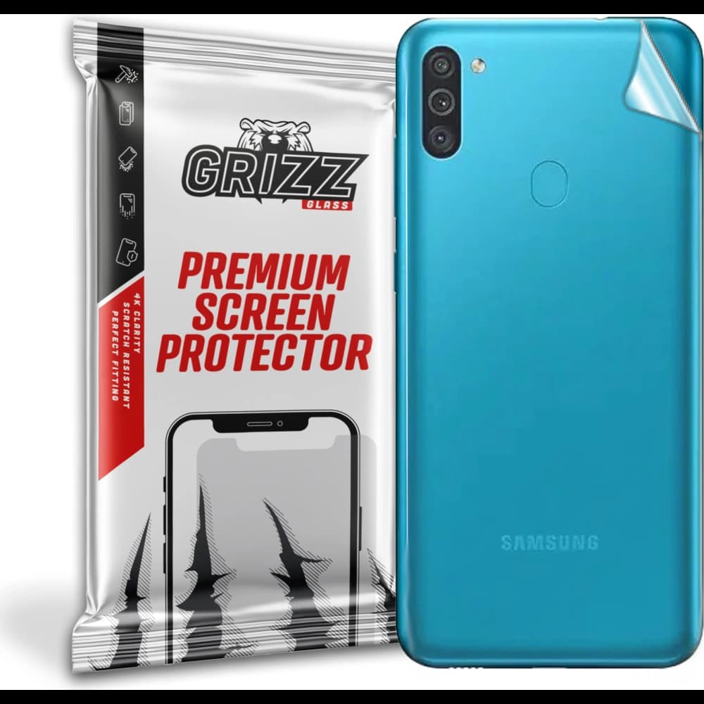 Fólie na zadní stranu GrizzGlass SatinSkin pro Samsung Galaxy M11