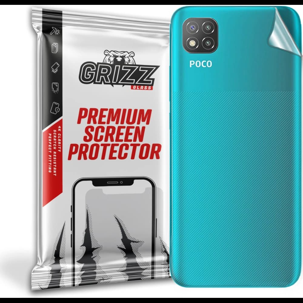 GrizzGlass SatinSkin Xiaomi POCO C3
