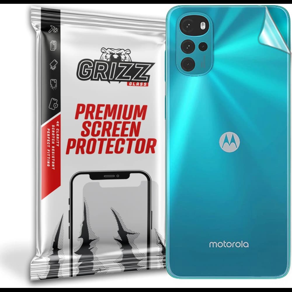 Folie für die Rückseite GrizzGlass SatinSkin für das Motorola Moto G22