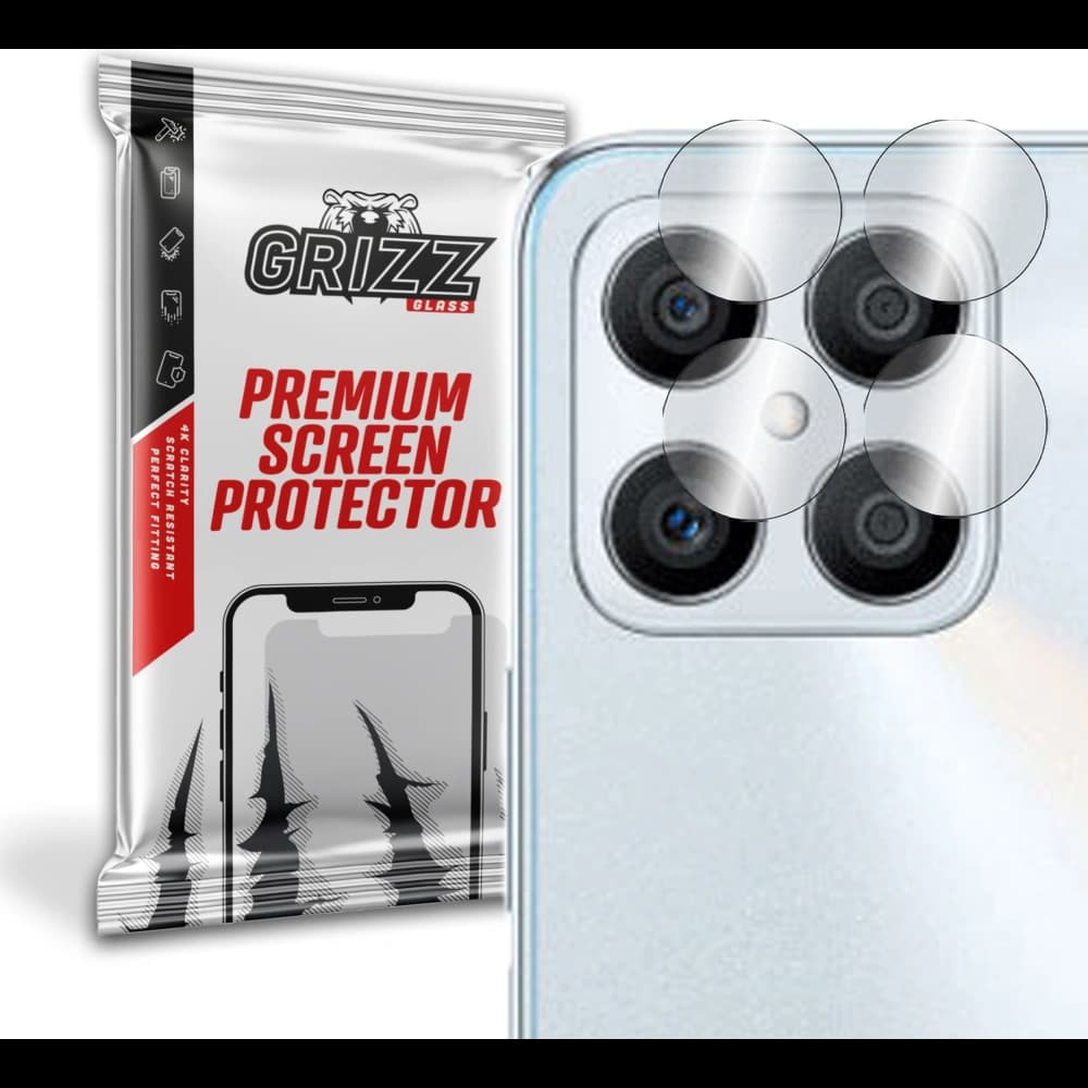 Üveg az GrizzGlass HybridGlass kamerához Honor X8-hoz - 1