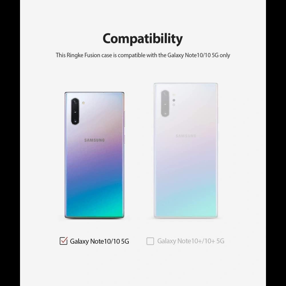 Etui Ringke Fusion Samsung Galaxy Note 10 Clear - 5