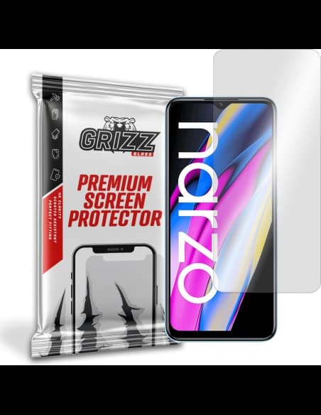 Hybidní sklo GrizzGlass HybridGlass pro Realme Narzo 50A Prime