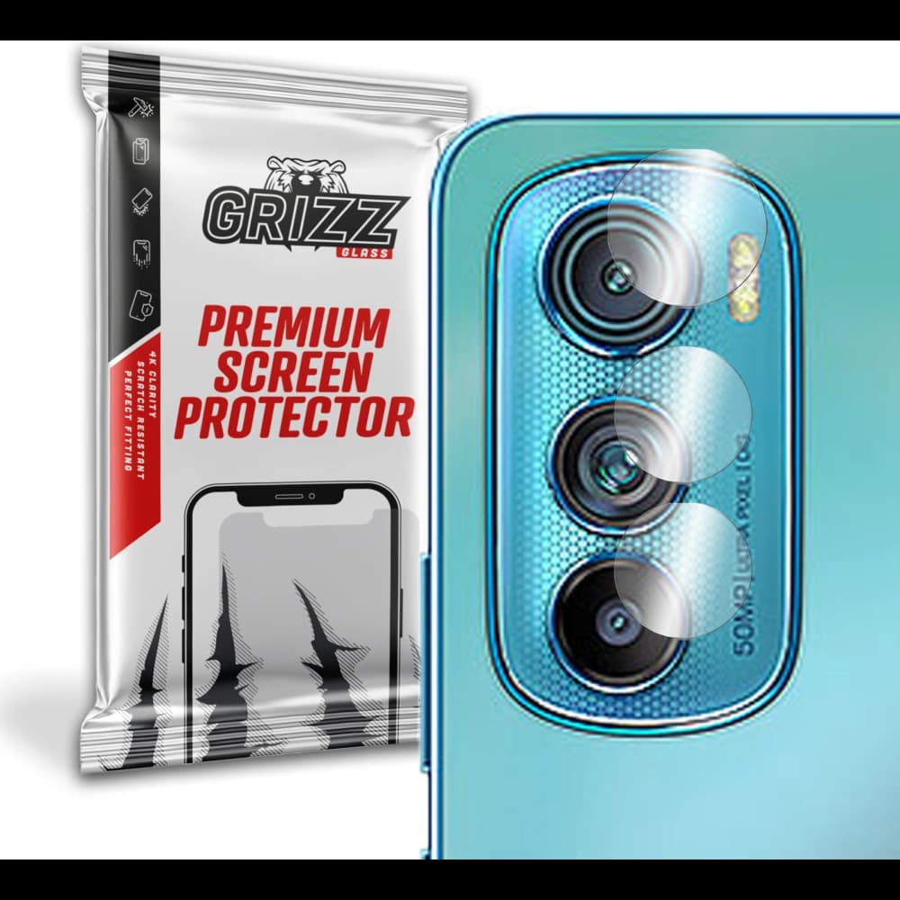 Glas für die Kamera GrizzGlass HybridGlass für Motorola Moto Edge 30