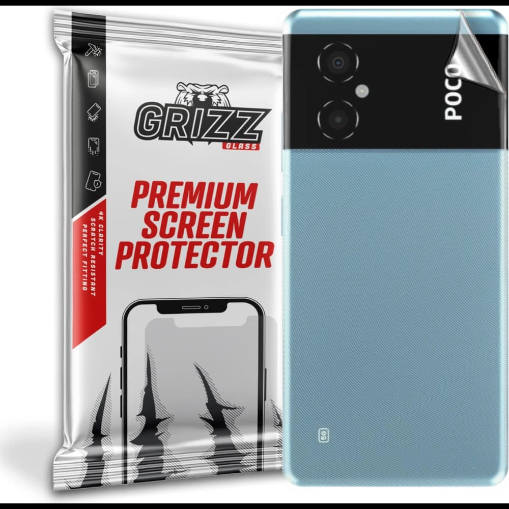 Fólie na zadní stranu GrizzGlass SatinSkin pro Xiaomi POCO M4 5G