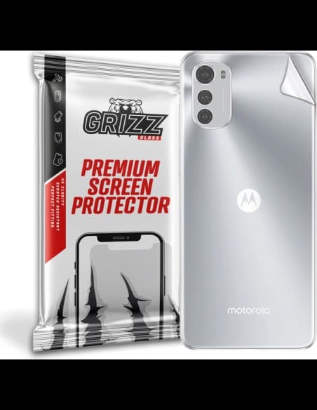 Folie für die Rückseite GrizzGlass SatinSkin für Motorola Moto E32