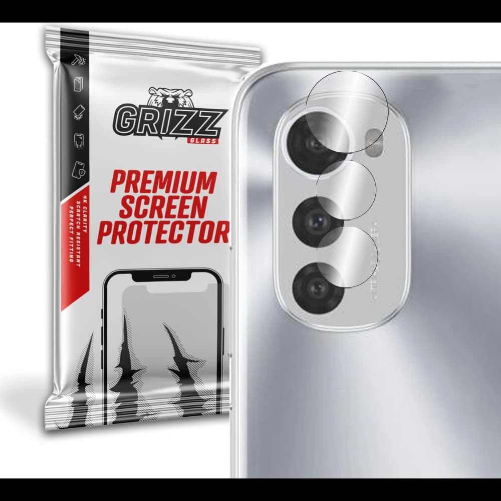 Glas für die Kamera GrizzGlass HybridGlass für Motorola Moto E32s