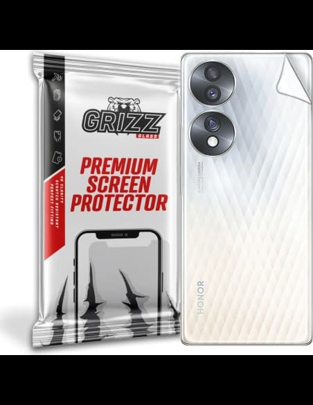 Folie GrizzGlass SatinSkin spate pentru Honor 70
