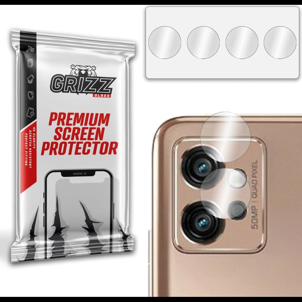 Üveg a GrizzGlass HybridGlass kamerához Motorola Moto G32-hez