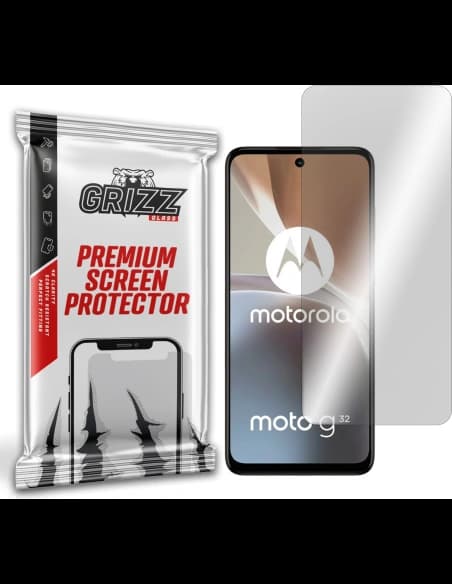 Hibrid üveg GrizzGlass HybridGlass Motorola Moto G32-hez