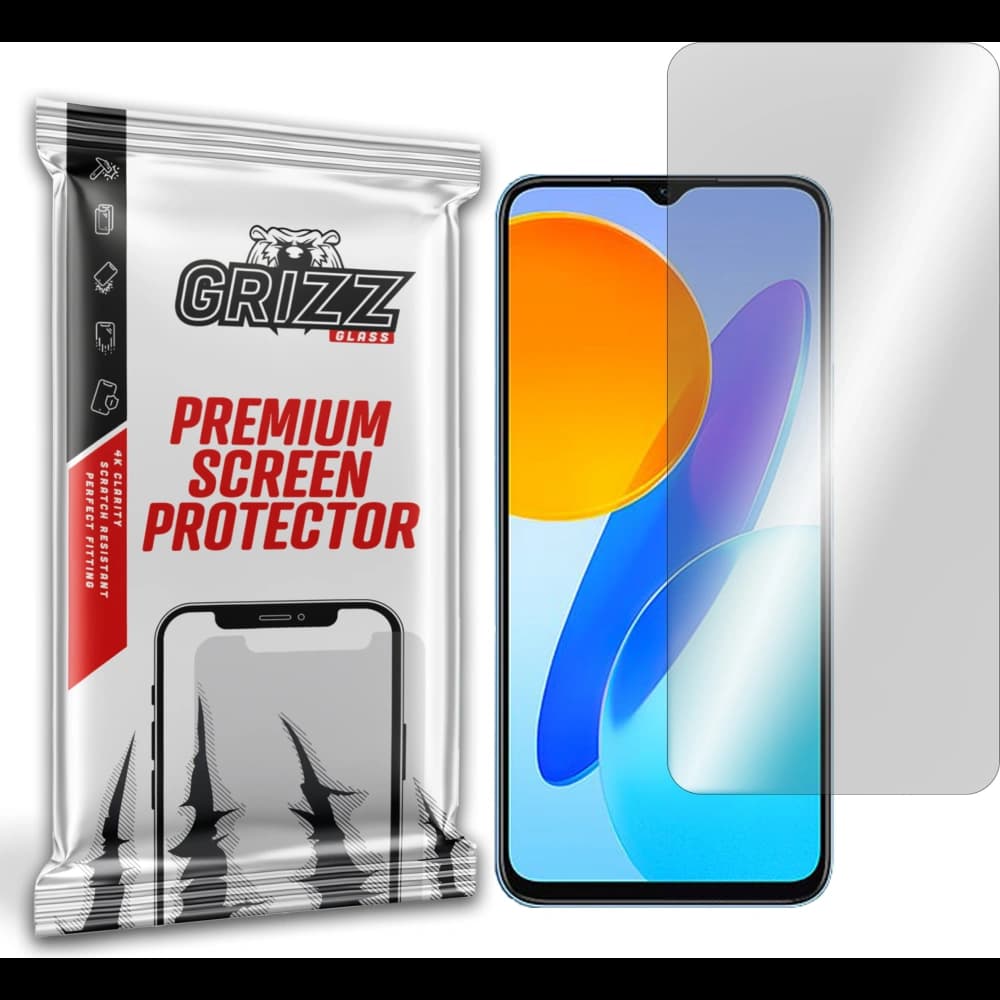 Hibrid üveg GrizzGlass HybridGlass Honor X8 5G-hez - 1