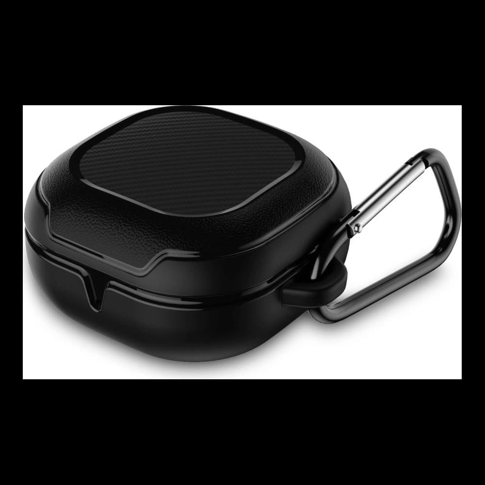 Case Tech-Protect Rough Carbon Samsung Galaxy Buds 2 Pro/2/Pro/Live Schwarz