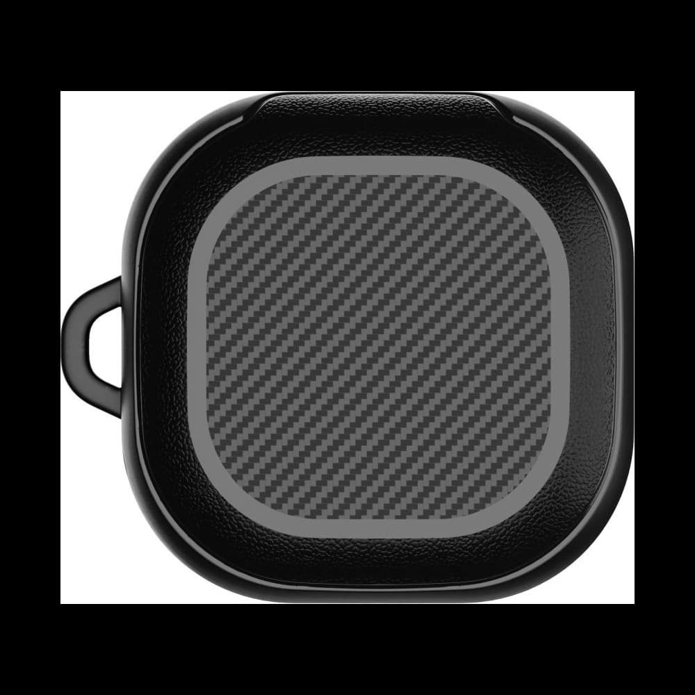 Case Tech-Protect Rough Carbon Samsung Galaxy Buds 2 Pro/2/Pro/Live Schwarz - 3