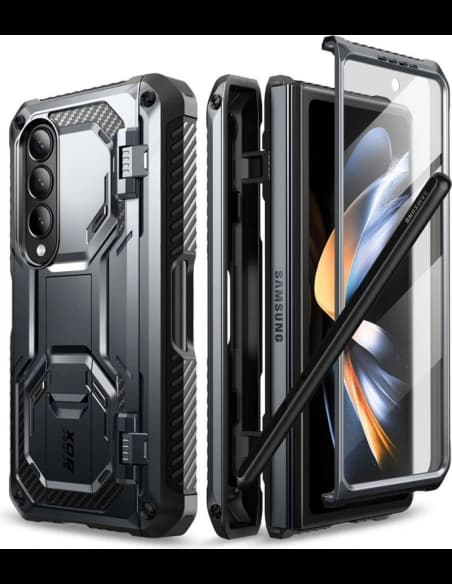 Case Supcase IBLSN Armorbox Samsung Galaxy Z Fold 4 Schwarz