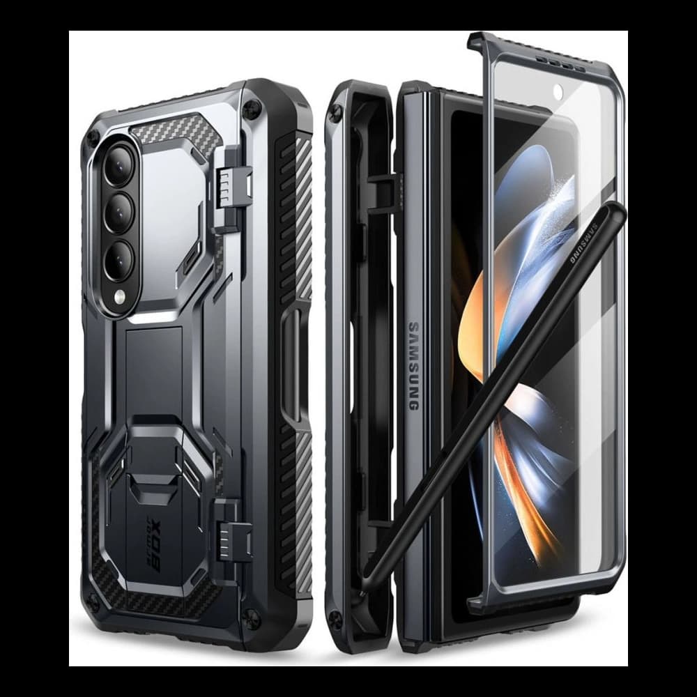 Case Supcase IBLSN Armorbox Samsung Galaxy Z Fold 4 Schwarz