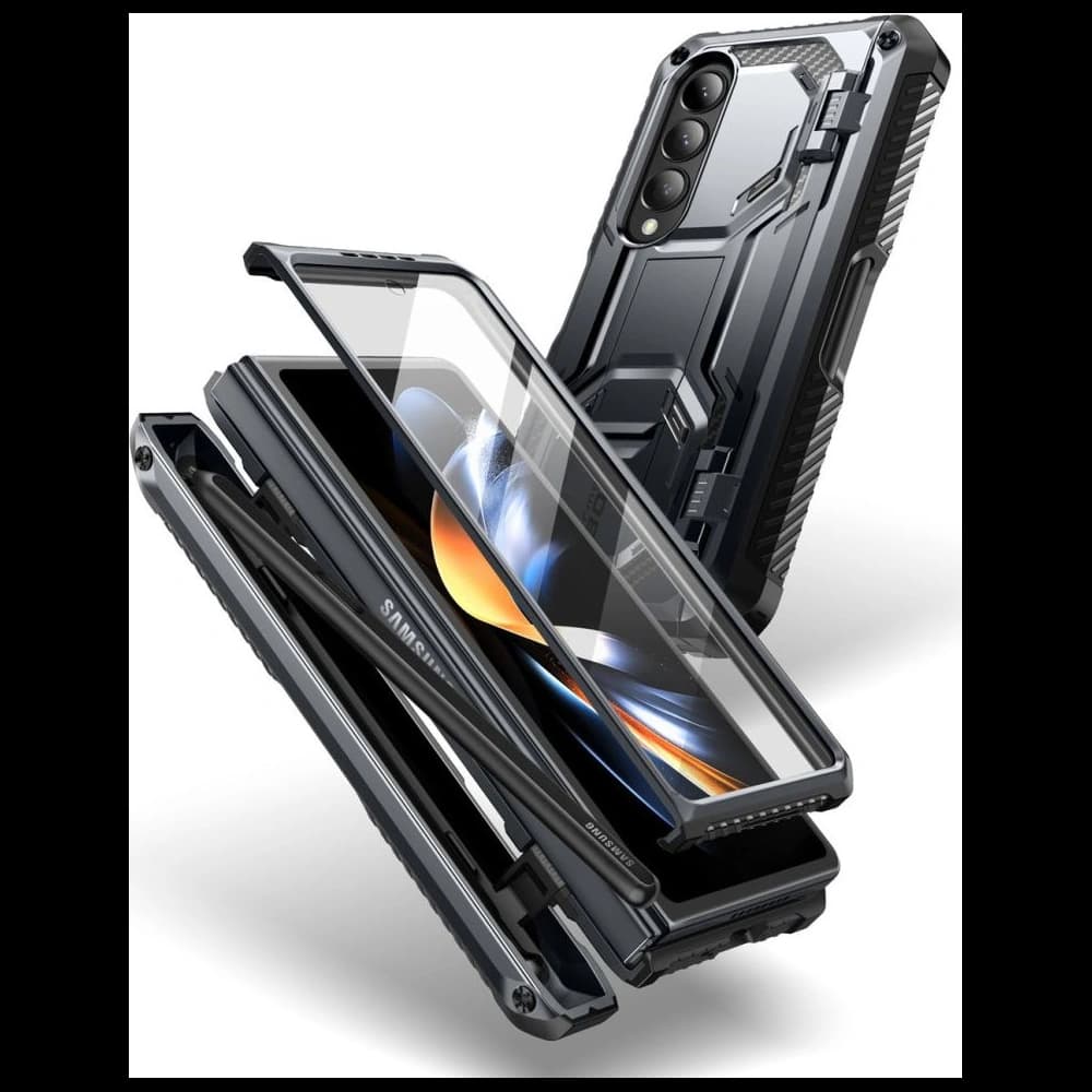 Case Supcase IBLSN Armorbox Samsung Galaxy Z Fold 4 Schwarz - 3