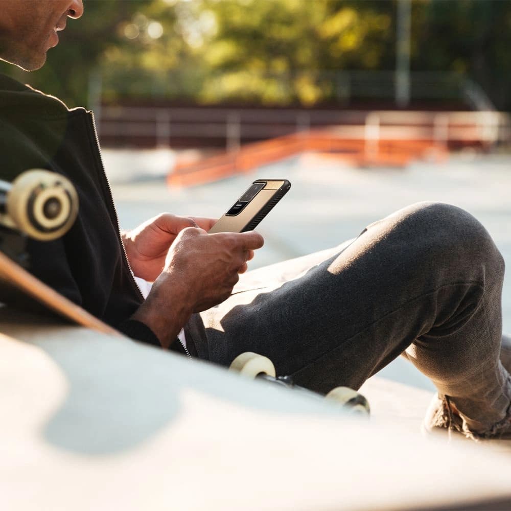 Etui Spigen Rugged Armor POCO F4 Matt Fekete - 14