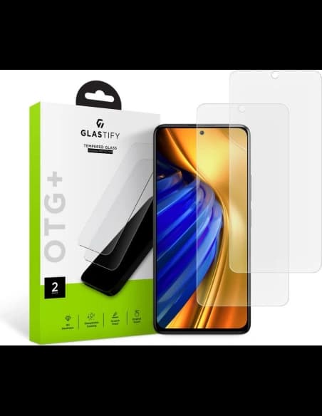 Szkło hartowane Glastify OTG+ Xiaomi POCO F4 5G Clear