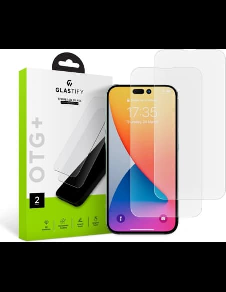 Gehärtetes Glas Glastify OTG+ Apple iPhone 14 Pro Clear