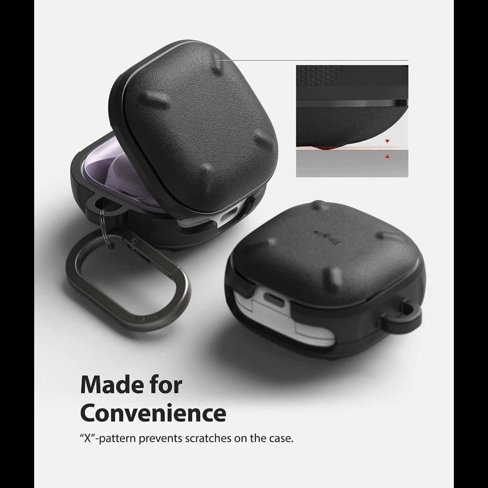 Case Ringke Onyx Samsung Galaxy Buds 2 Pro/2/Live/Pro Schwarz - 3