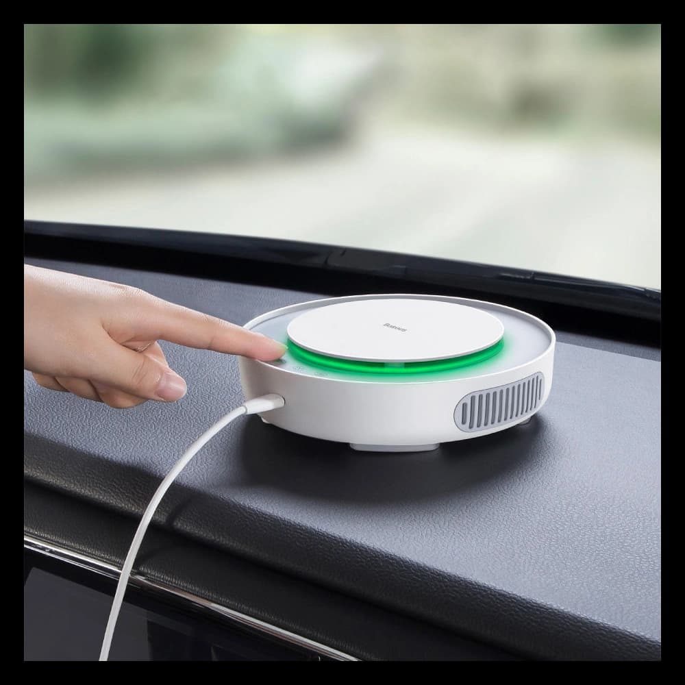 Baseus automobilový osvěžovač vzduchu s funkcí zvlhčování černý - 11