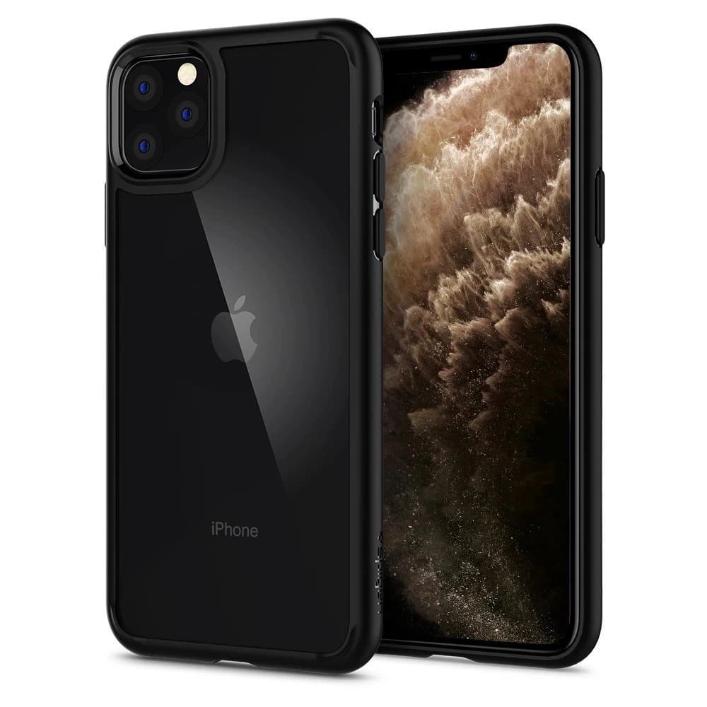 Etui Spigen Ultra Hybrid Apple iPhone 11 Pro Matt Fekete