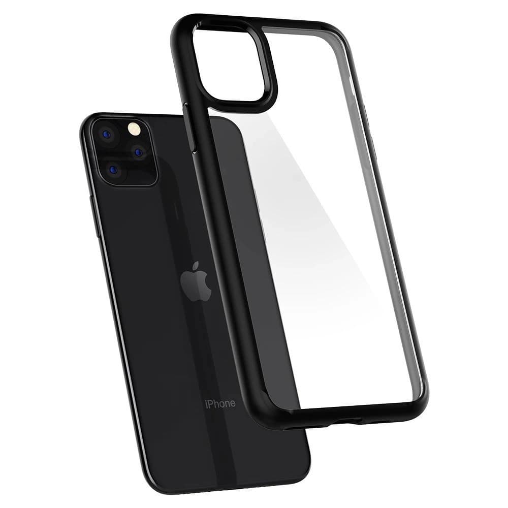 Etui Spigen Ultra Hybrid Apple iPhone 11 Pro Matt Fekete - 3