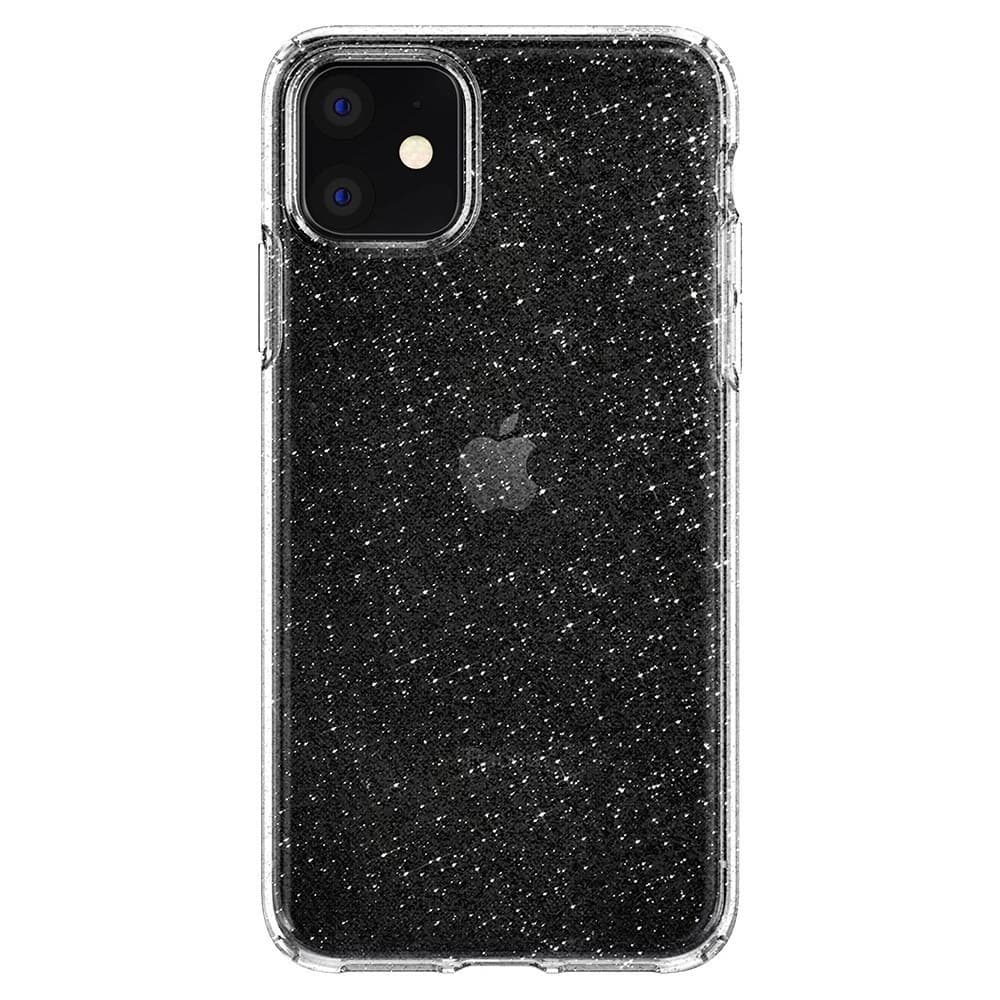 Case Spigen Liquid Crystal Glitter Apple iPhone 11 Crystal Quartz - 5