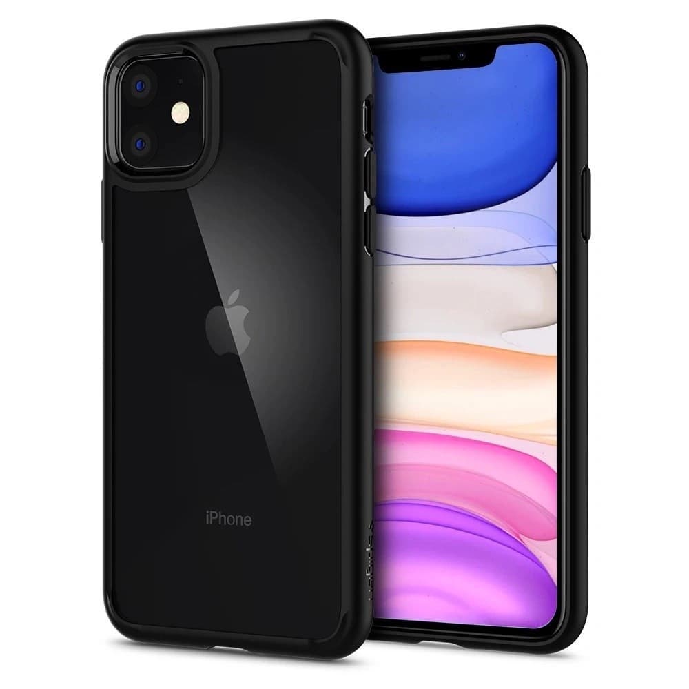 Spigen Apple Carcasă Ultra Hybrid iPhone 11 Matte Black