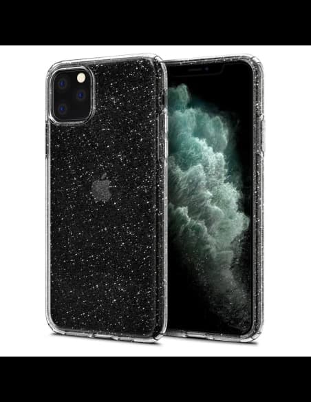 Case Spigen Liquid Crystal Glitter Apple iPhone 11 Pro Max Crystal Quartz